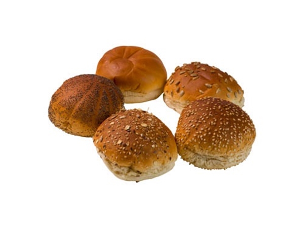 Gesorteerde zachte witte bollen&nbsp;per 5